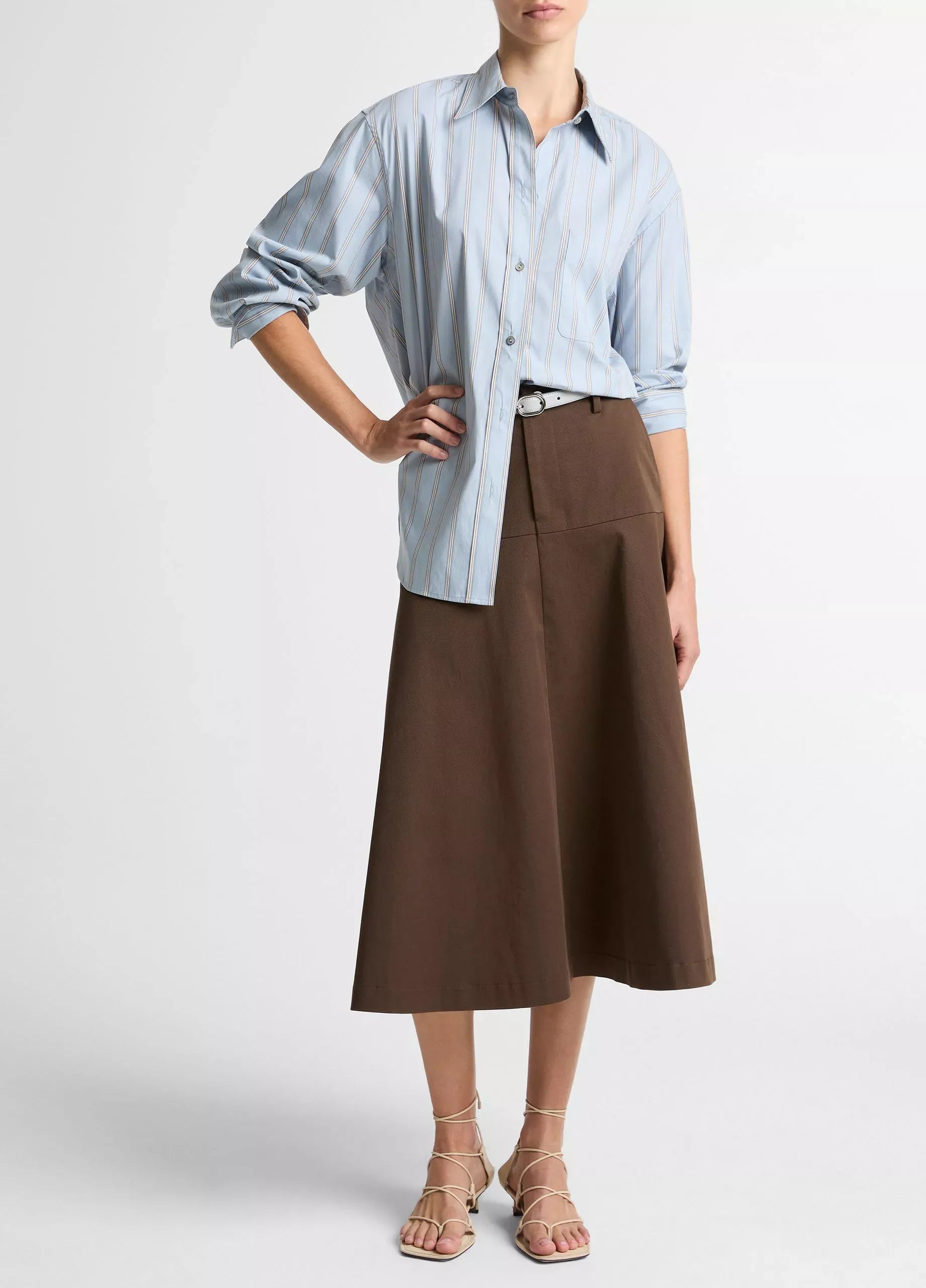 Striped Pocket Shirt-VINCE-Verso