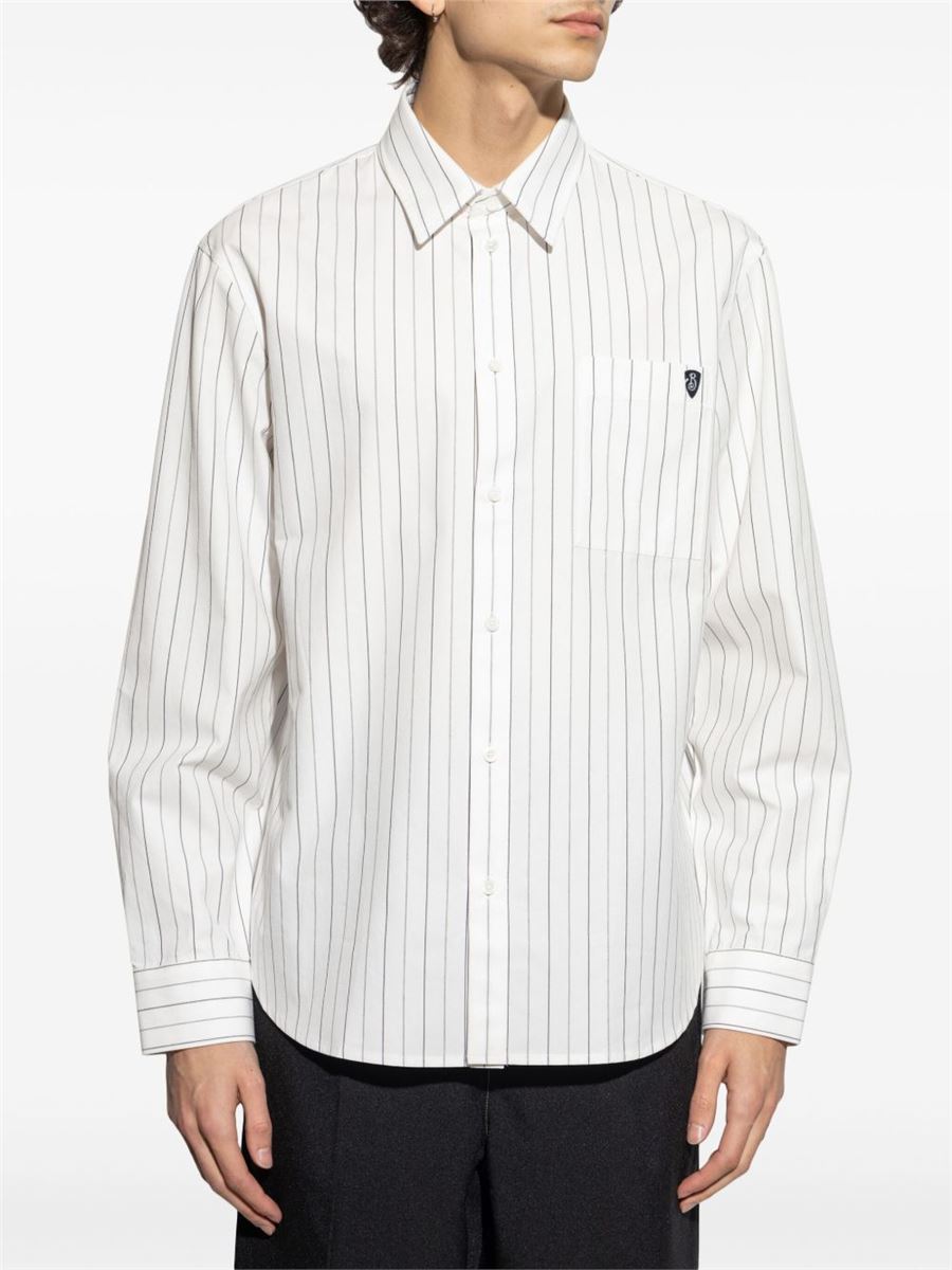 STRIPED SHIRT -  BURBERRY -  Verso