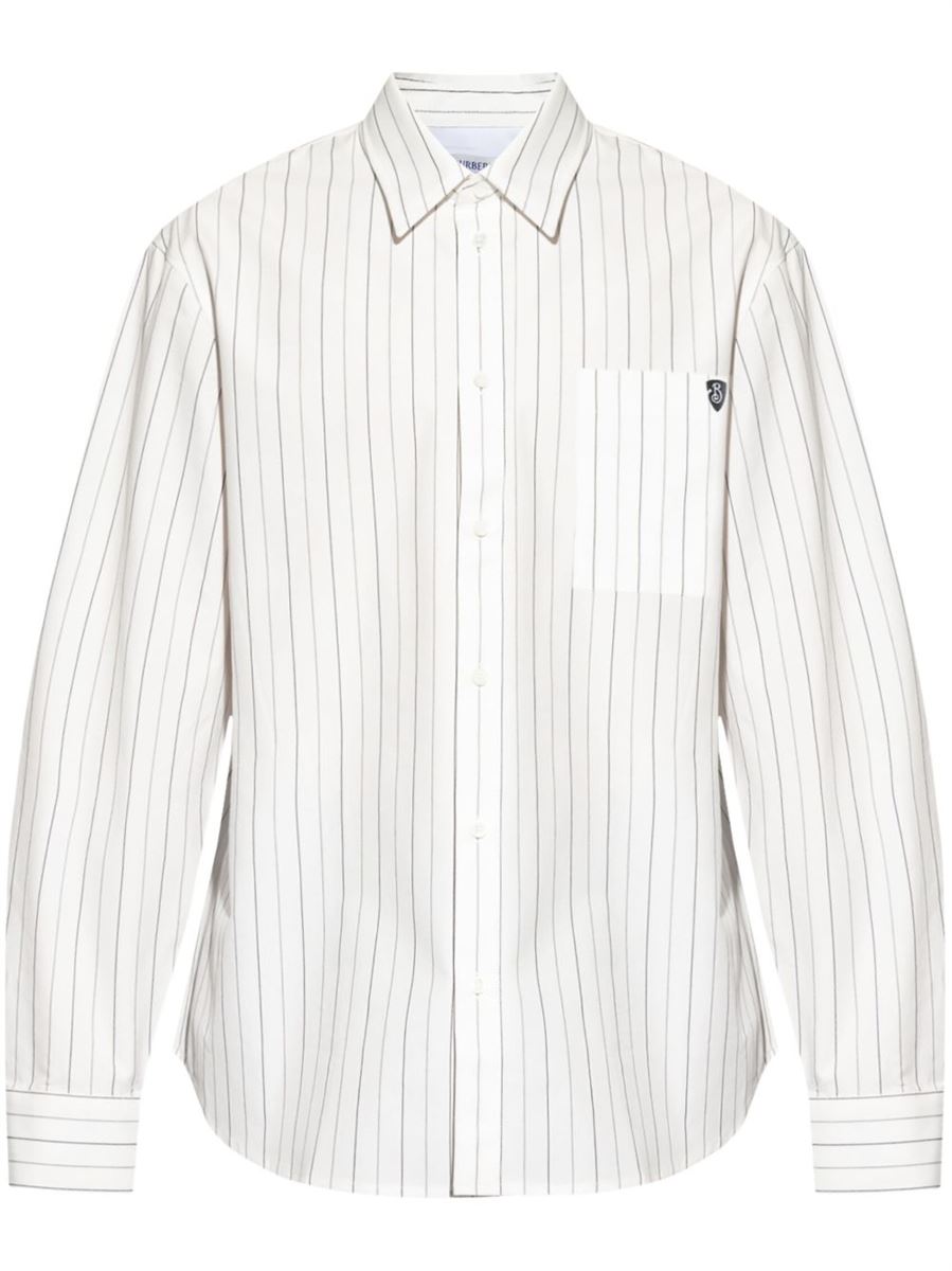 STRIPED SHIRT -  BURBERRY -  Verso