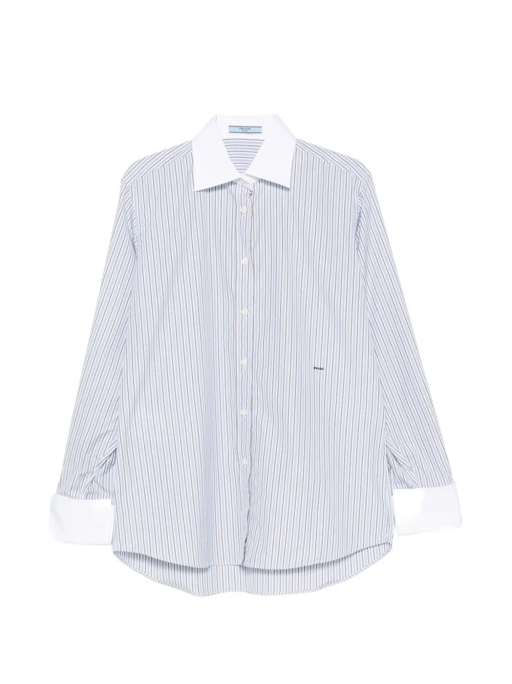 Striped shirt-PRADA-309766-38-Verso