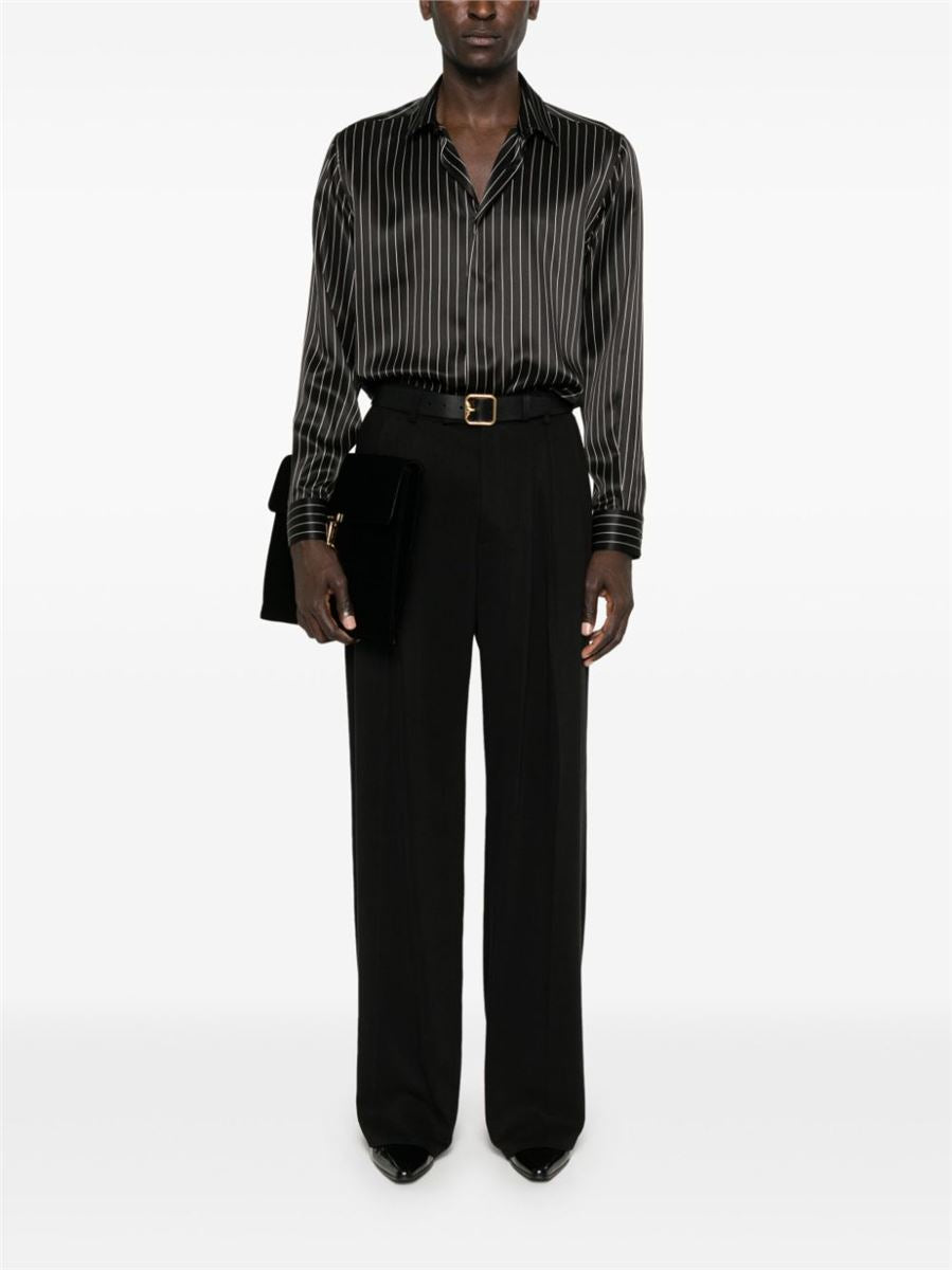 STRIPED SHIRT SAINT LAURENT
