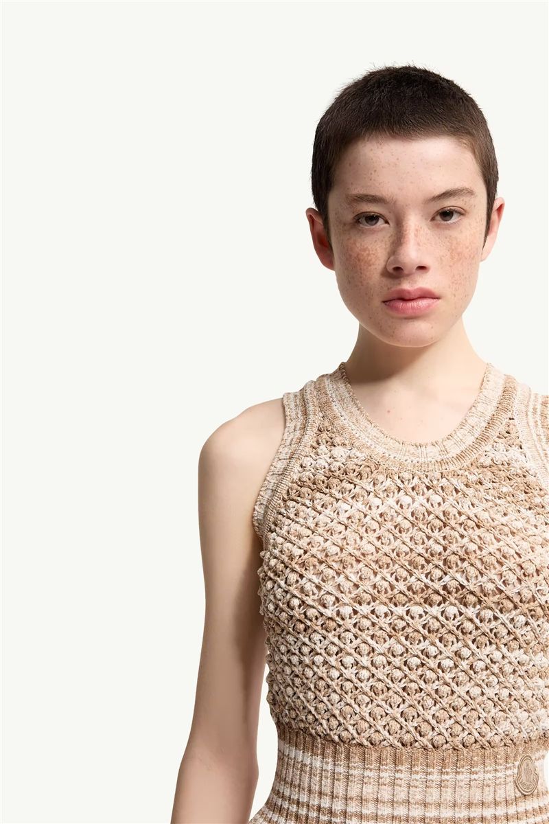 Striped tank top-MONCLER-Verso