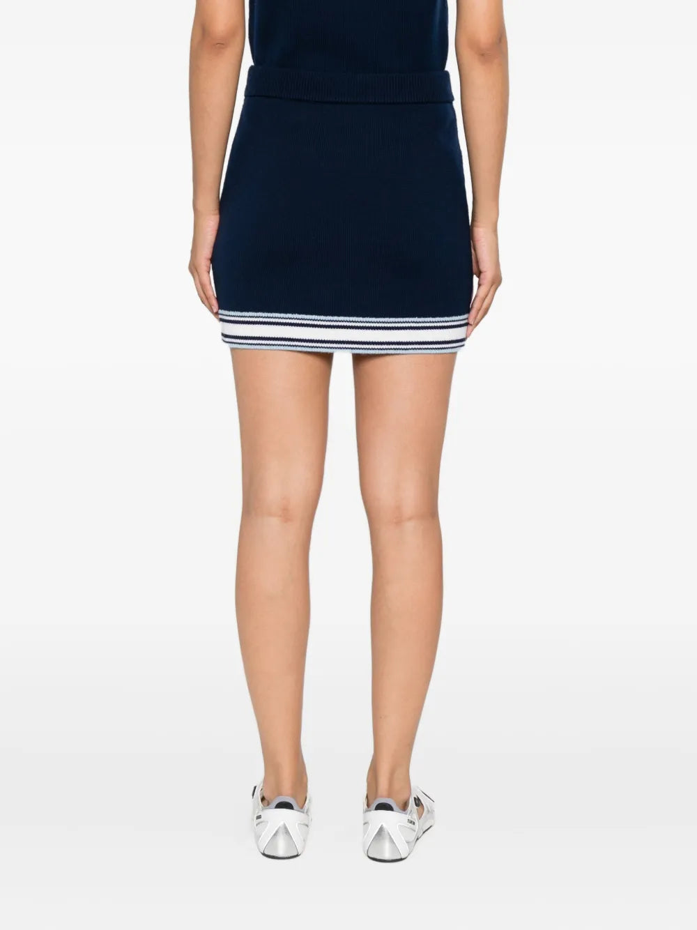 Striped tennis skirt-CASABLANCA-Verso