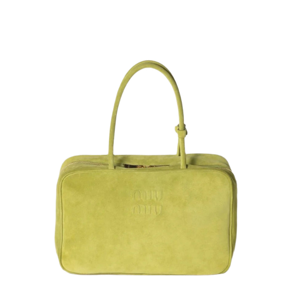 SUEDE BEAU BAG -  MIU MIU -  Verso