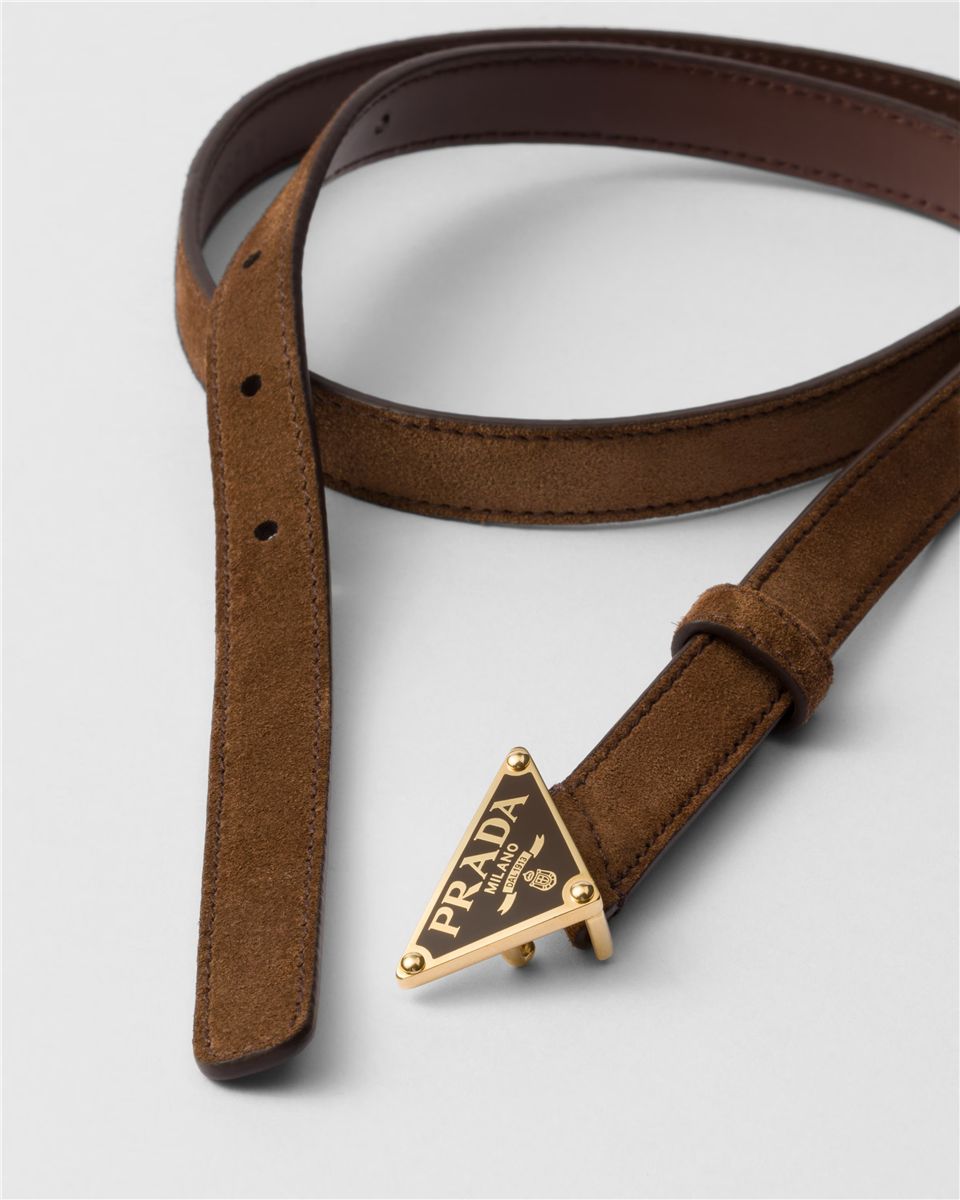 Suede belt-PRADA-Verso