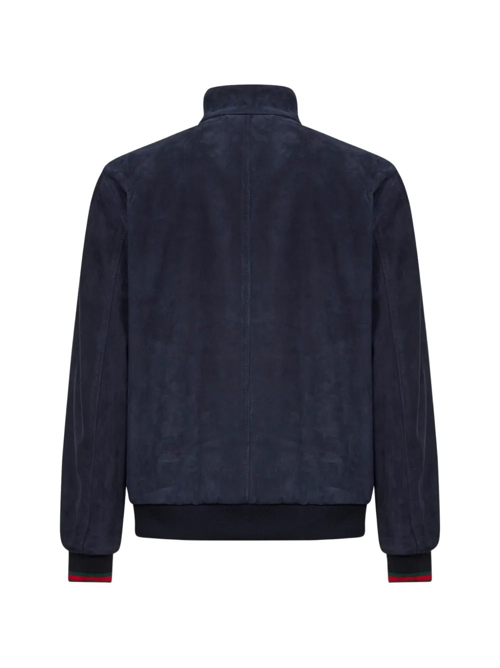 Suede Bomber Jacket-GUCCI-Verso