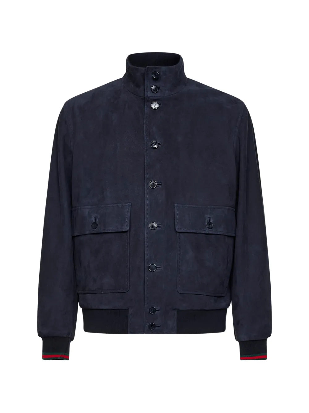 Suede Bomber Jacket-GUCCI-307209-48-Verso