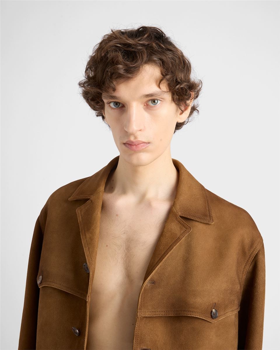 SUEDE JACKET-PRADA-Verso