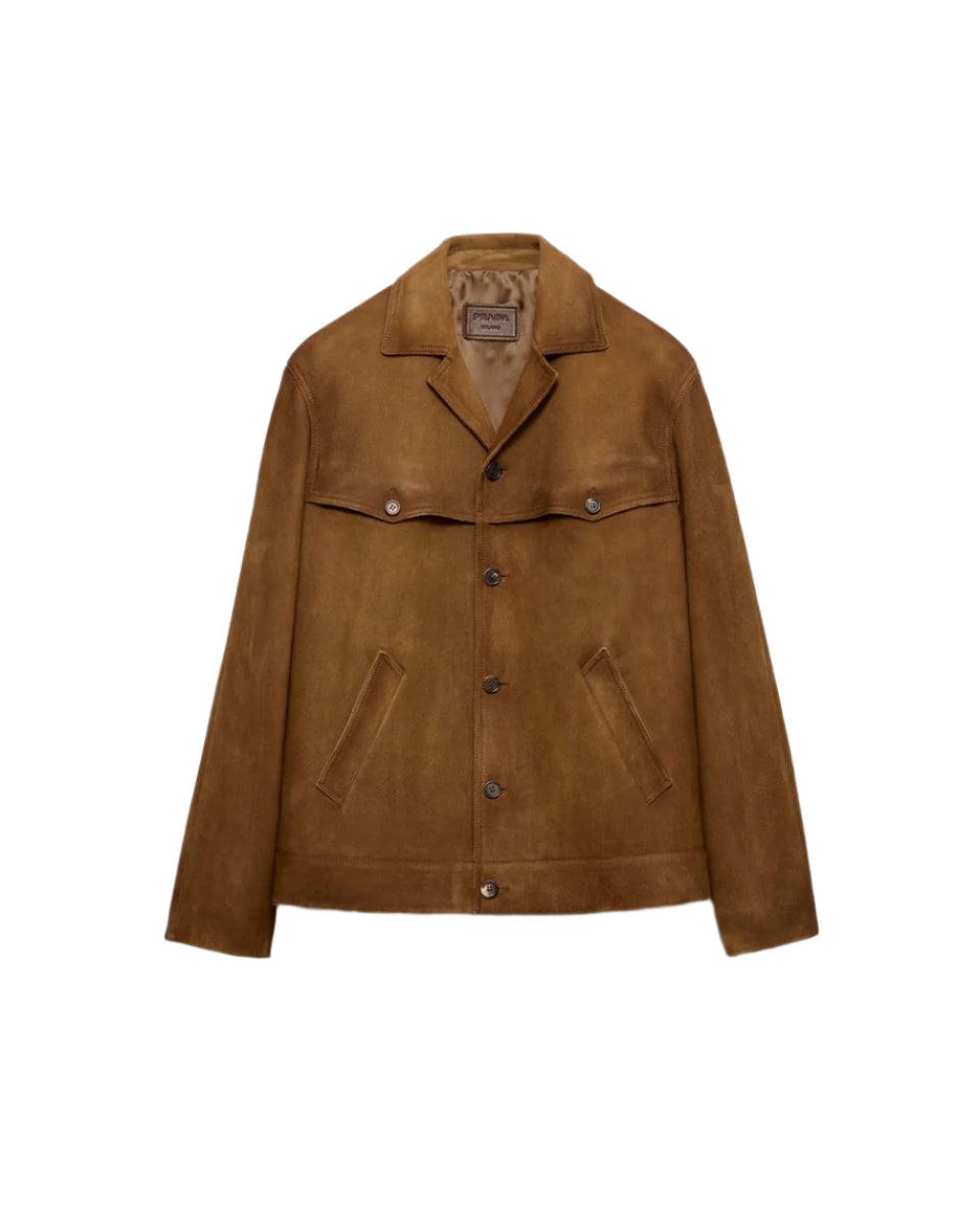 SUEDE JACKET-PRADA-Verso