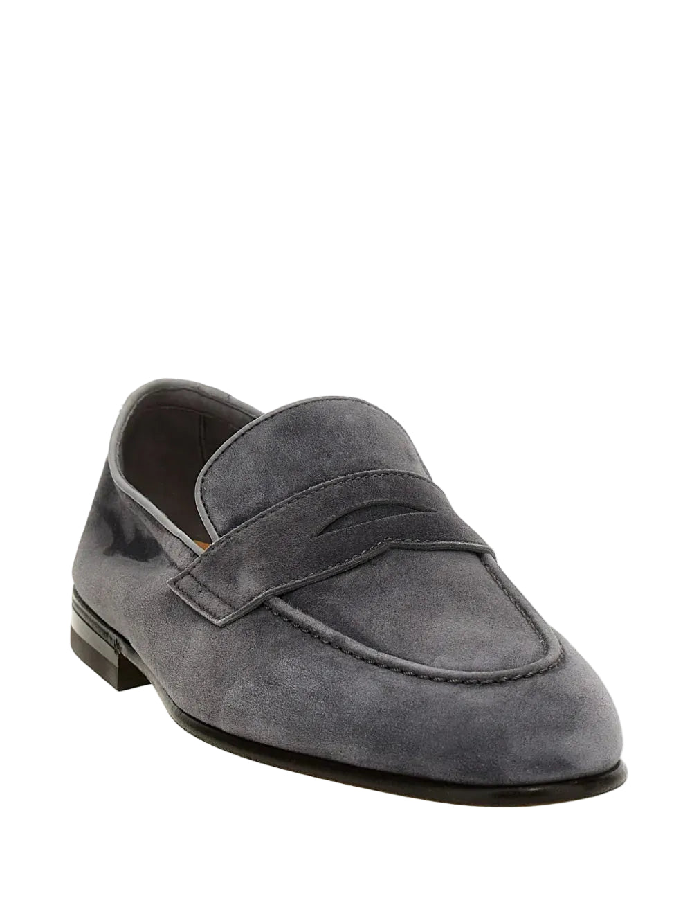 Suede loafers-BRUNELLO CUCINELLI-Verso