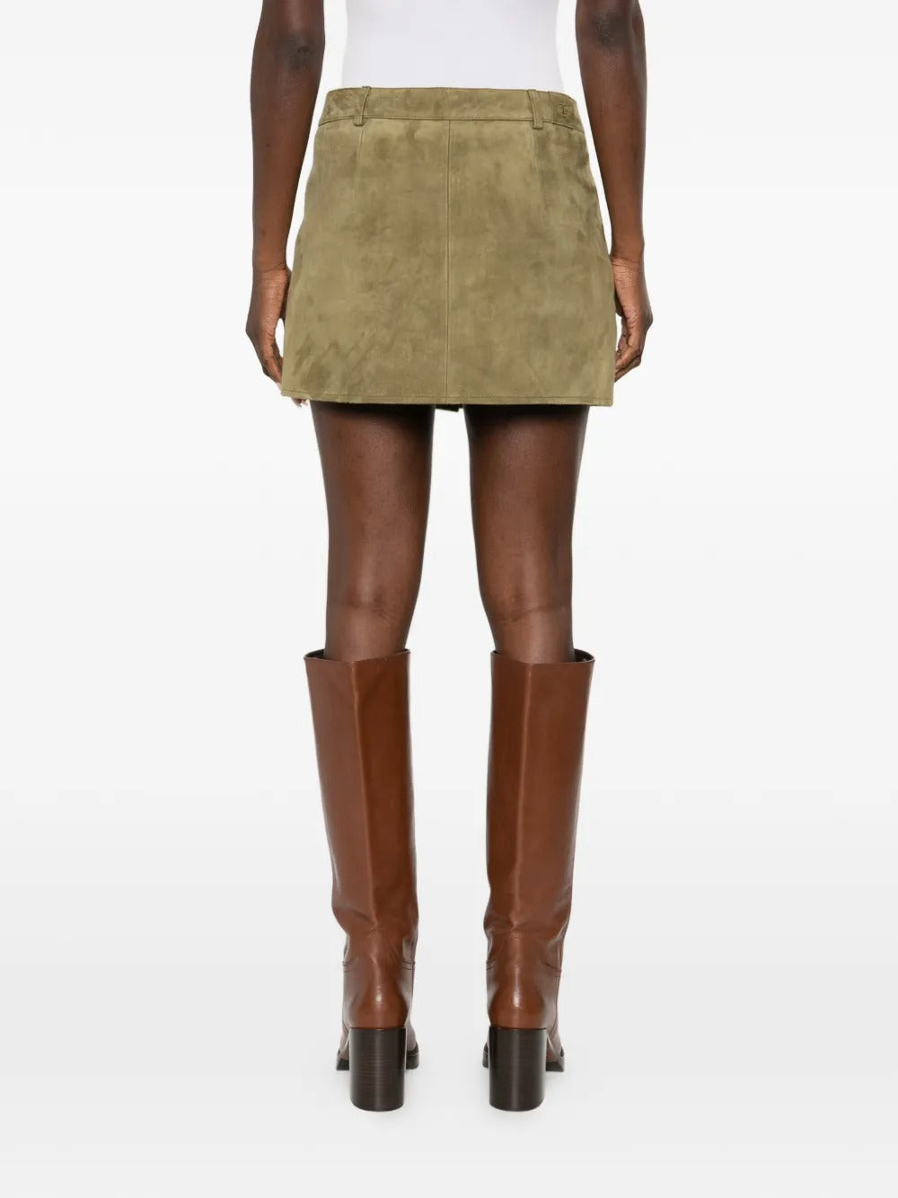 Suede Mini Skirt-THE GARMENT-Verso