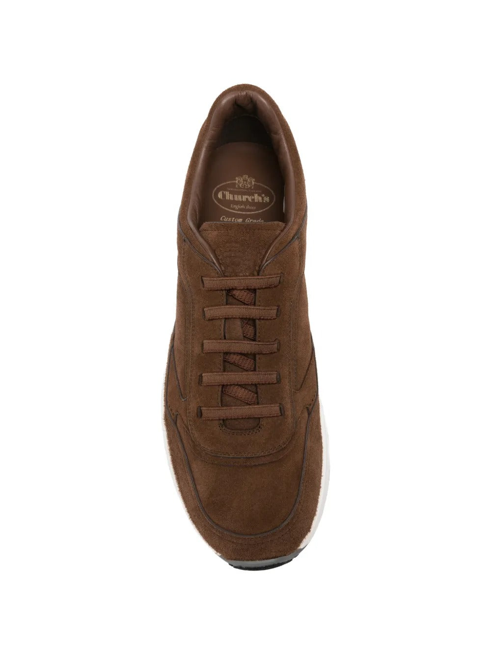 Suede panelled sneakers-CHURCH'S-Verso