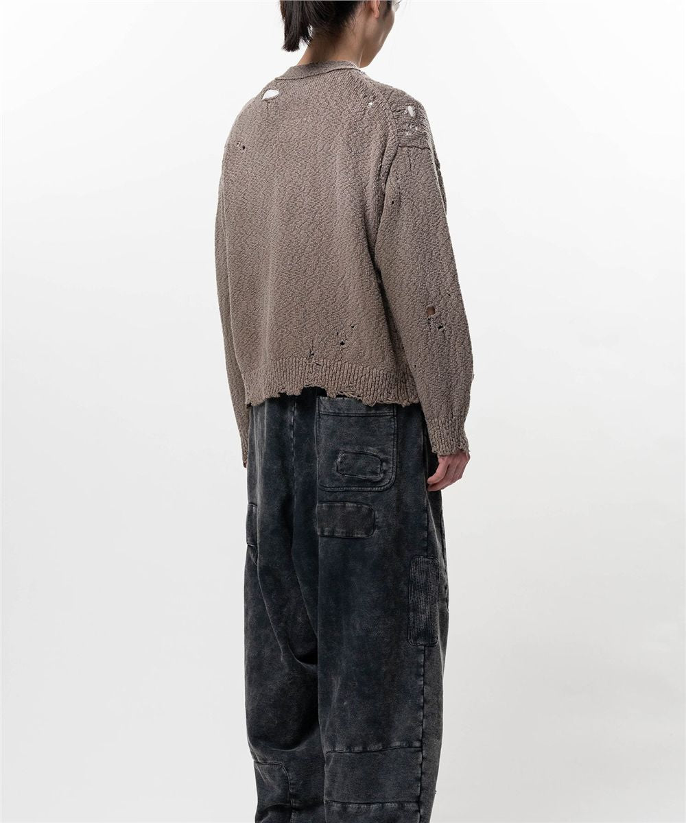 Sun faded like knit cardigan-MAISON MIHARA YASUHIRO-Verso