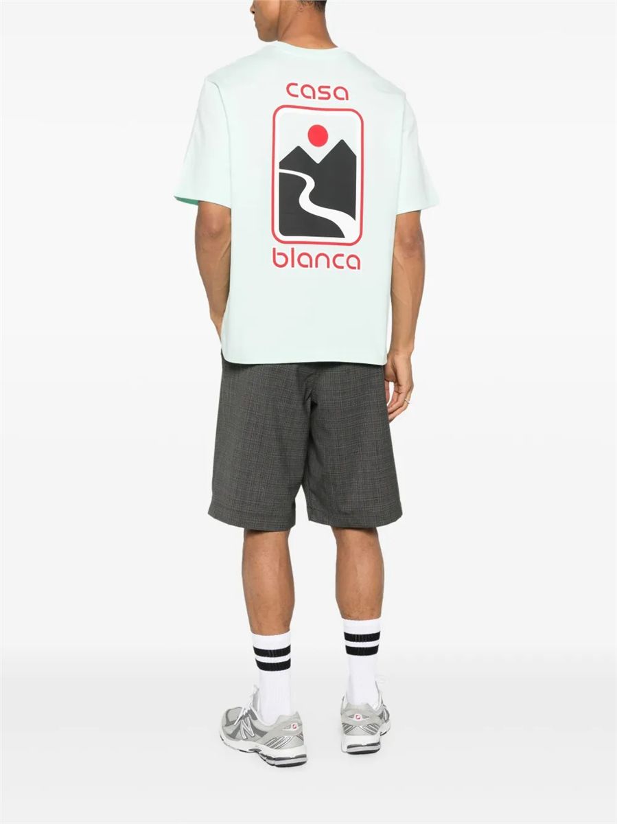 Sunset valley t-shirt-CASABLANCA-Verso