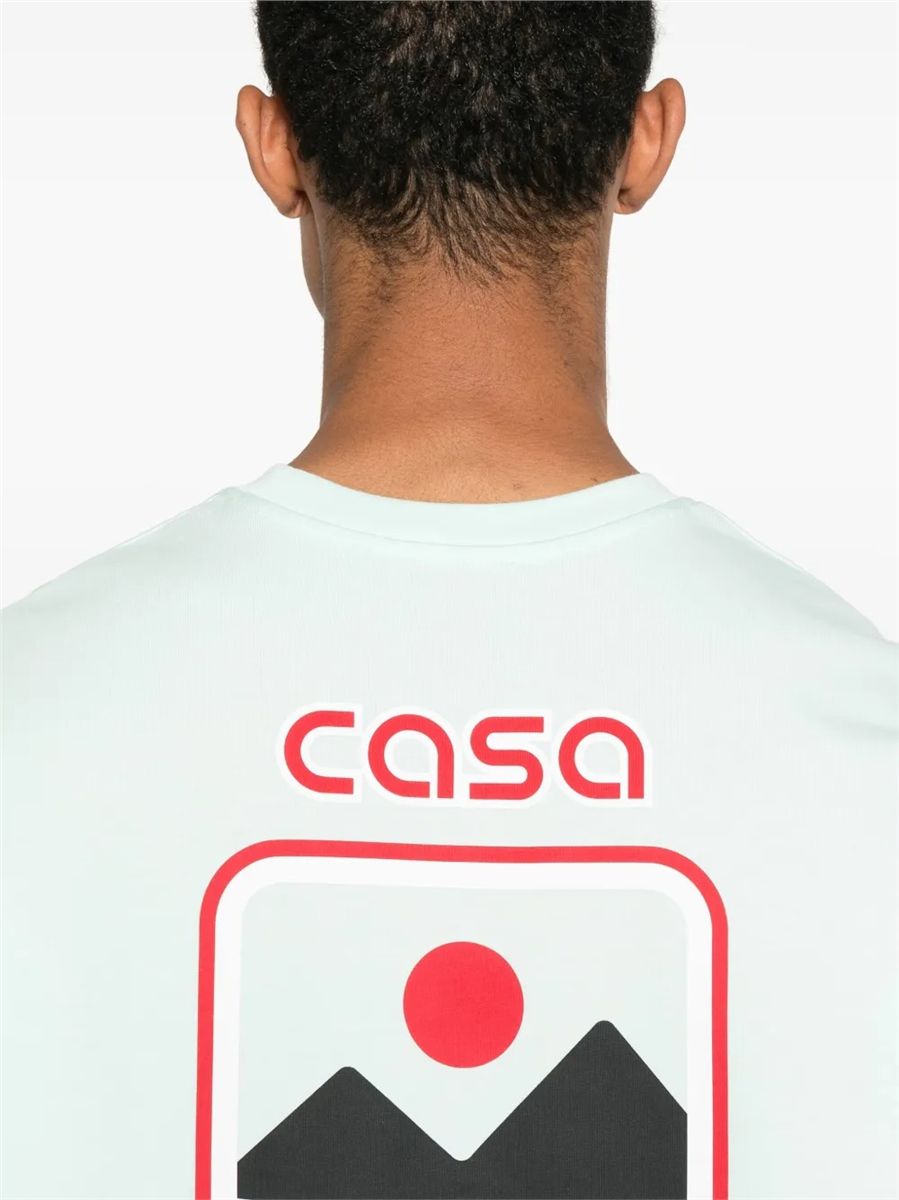 Sunset valley t-shirt-CASABLANCA-Verso