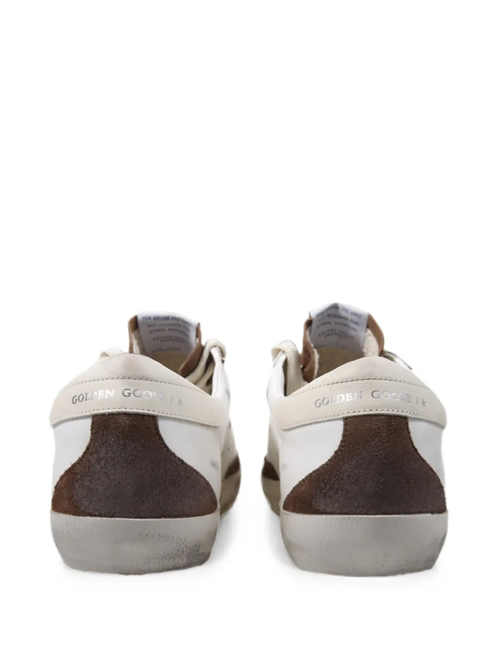 Super-star star-patch sneakers-GOLDEN GOOSE-Verso