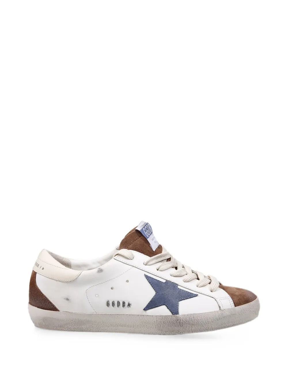 Super-star star-patch sneakers-GOLDEN GOOSE-310978-39-Verso