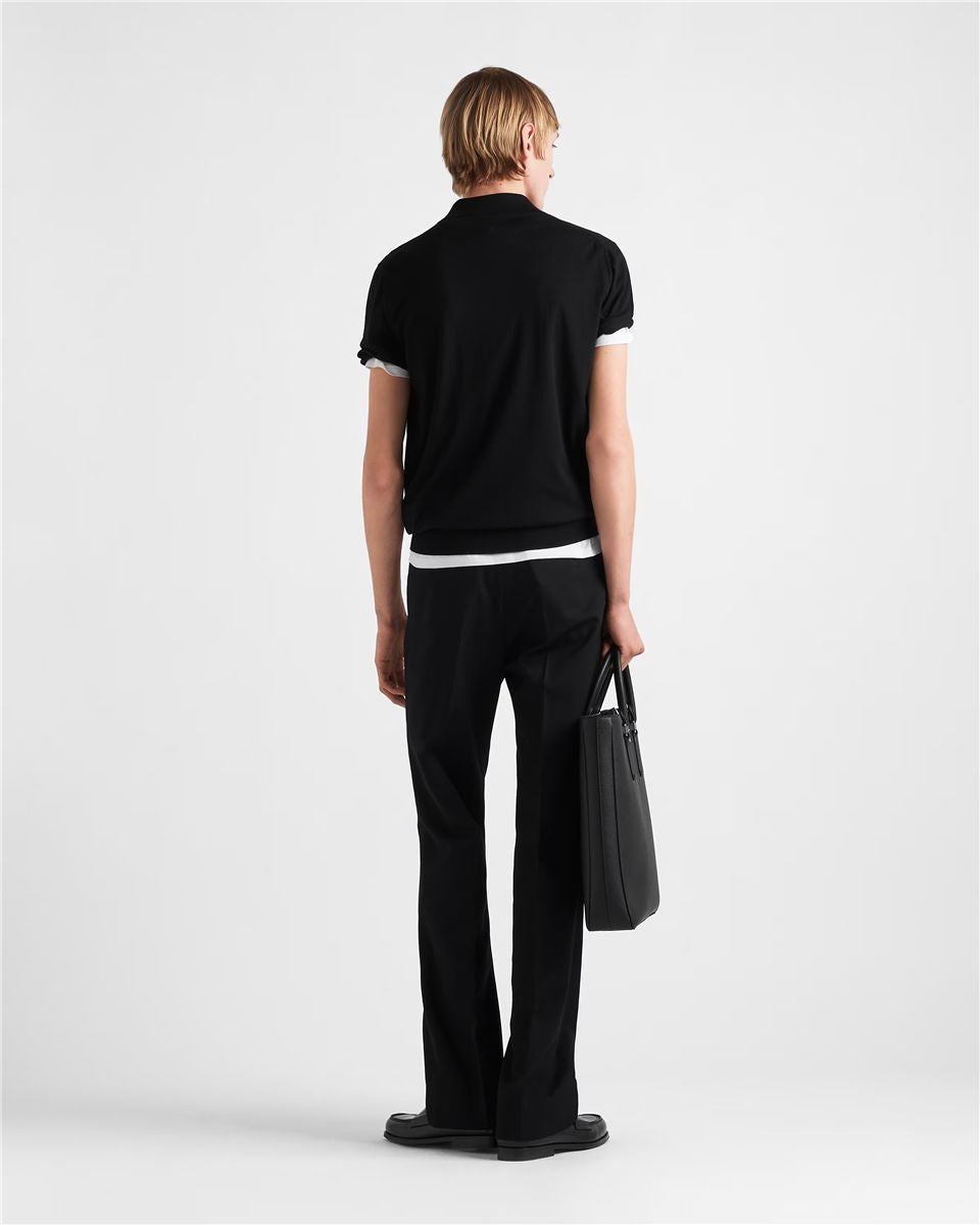 Superfine Wool Polo Shirt