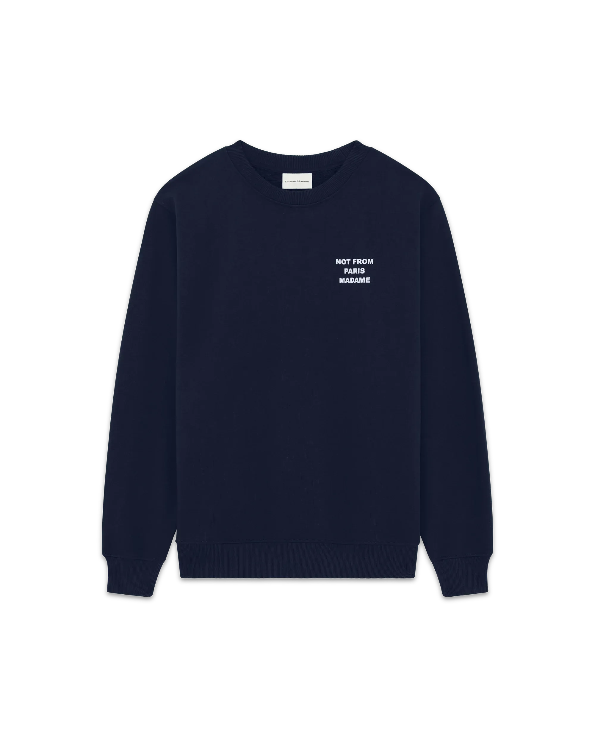 Sweatshirt Slogan-DRÔLE DE MONSIEUR-305958-XS-Verso