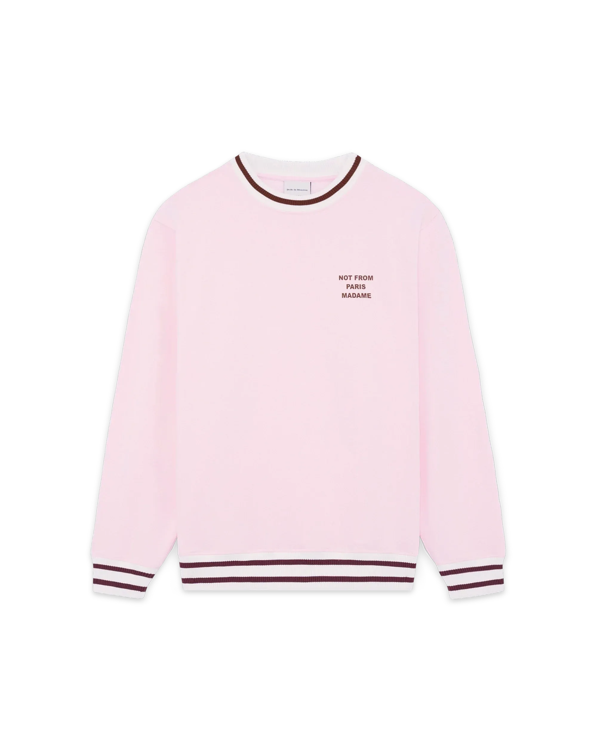 Sweatshirt Slogan Sport-DRÔLE DE MONSIEUR-305942-XXS-Verso