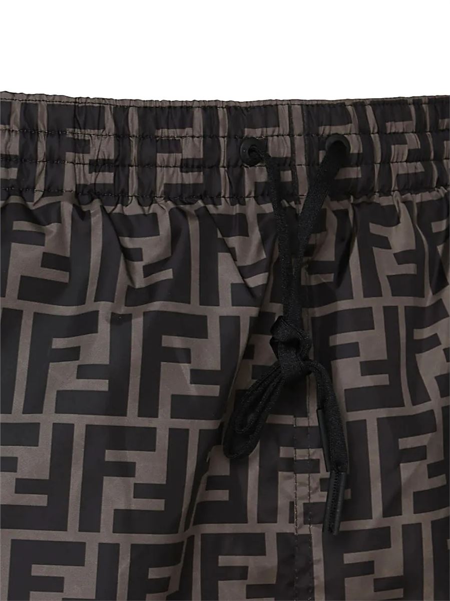 Swim shorts-FENDI-Verso