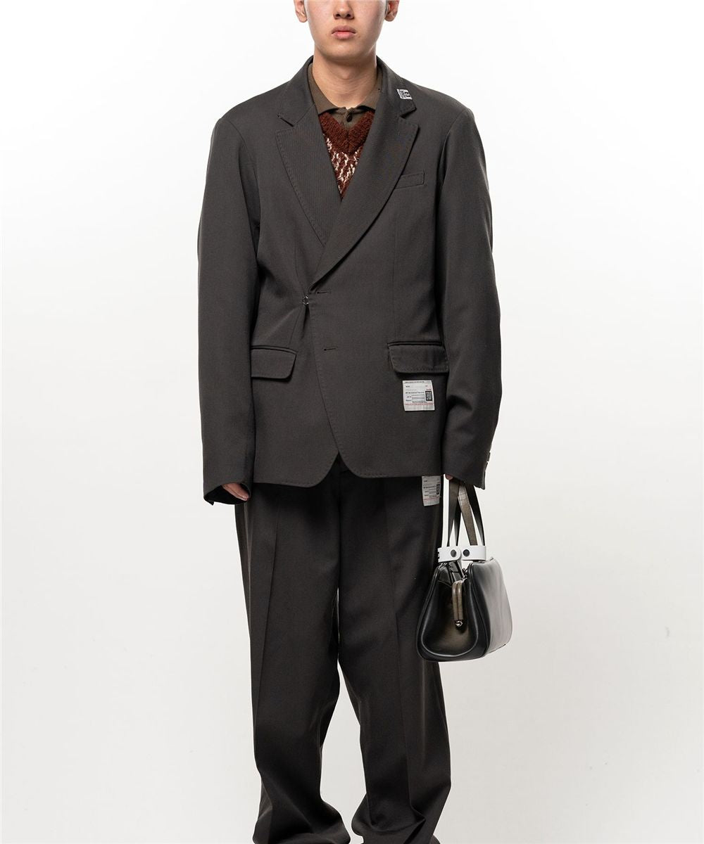 Switch front tailored jacket-MAISON MIHARA YASUHIRO-Verso