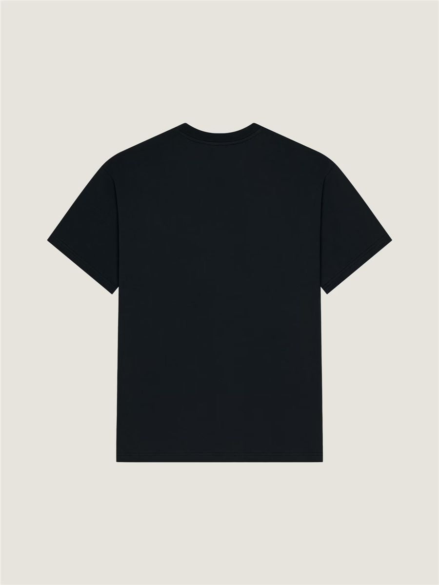 T-shirt in cotton with givenchy paris gros grain-GIVENCHY-Verso