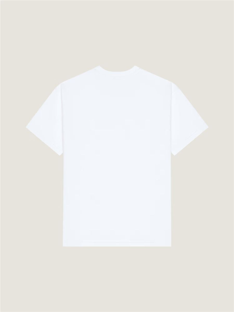 T-shirt in cotton with givenchy paris gros grain-GIVENCHY-Verso