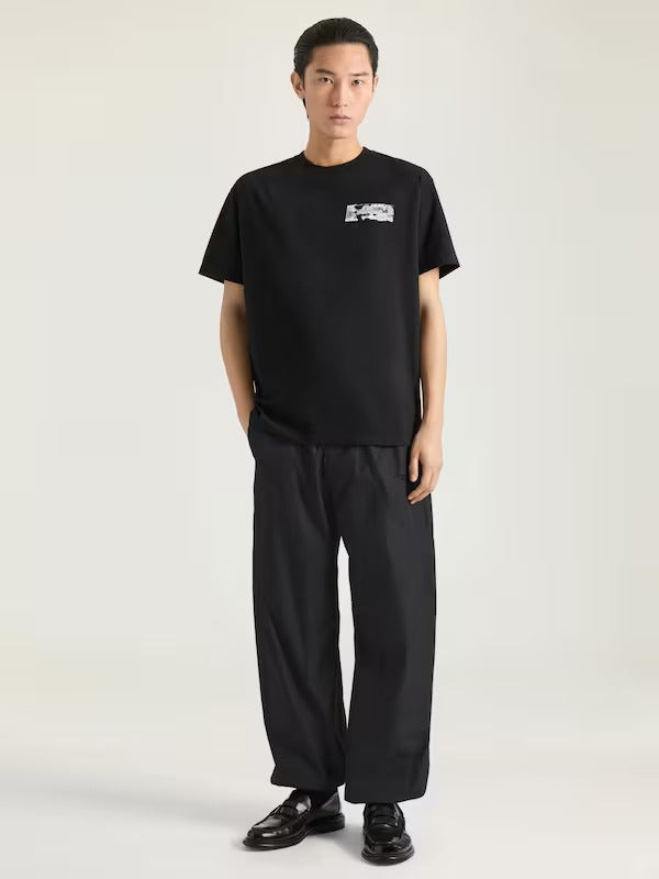 Givenchy T-shirt in Cotton with Givenchy Paris Paint Print