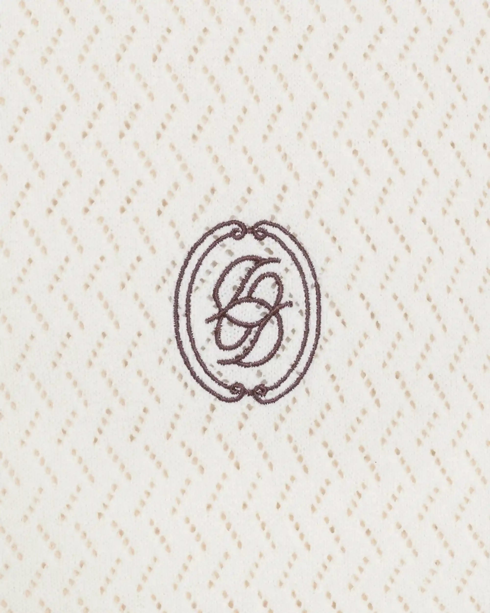 T-shirt maille ajourée d miroir-DRÔLE DE MONSIEUR-Verso