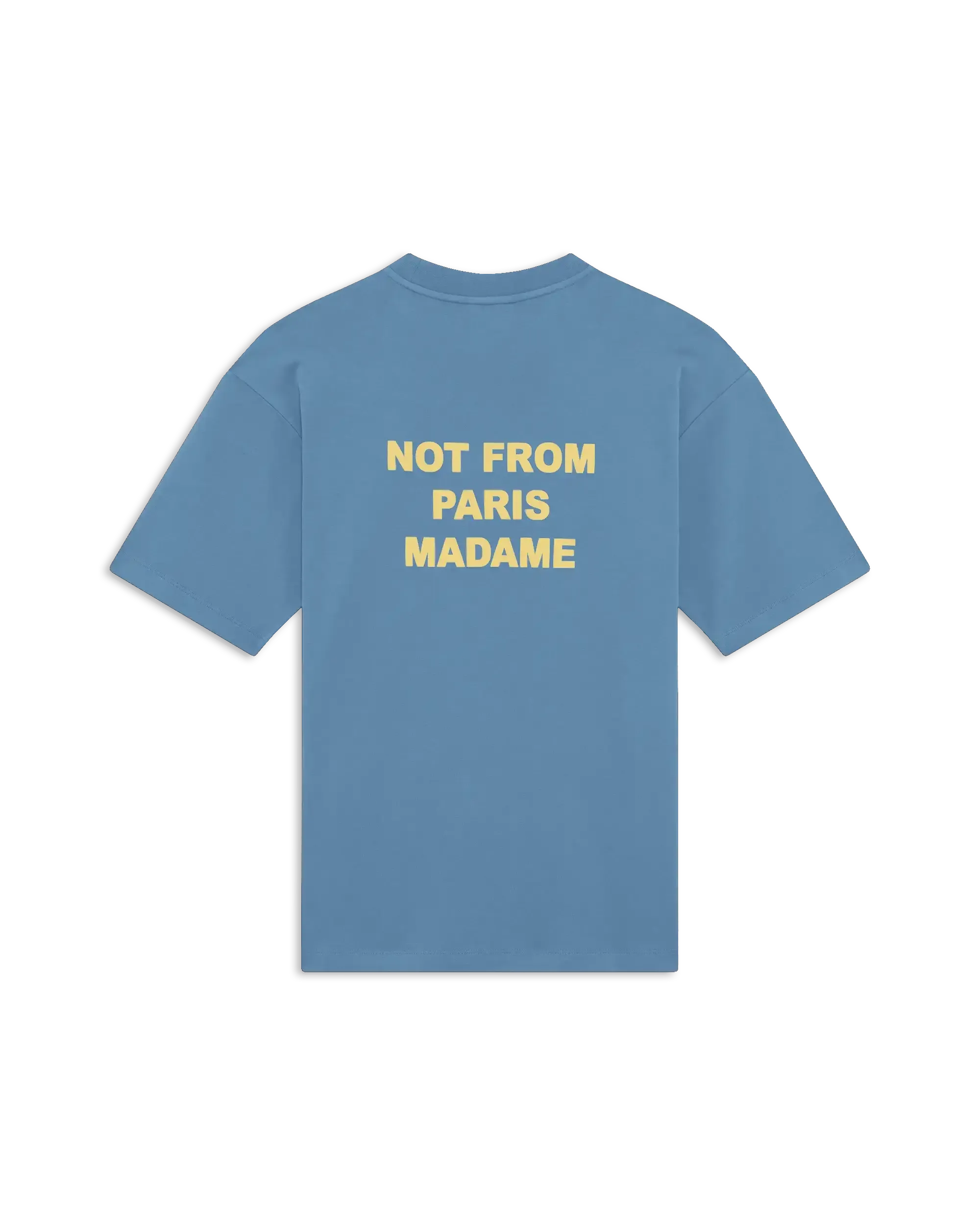 T-shirt slogan-DRÔLE DE MONSIEUR-Verso