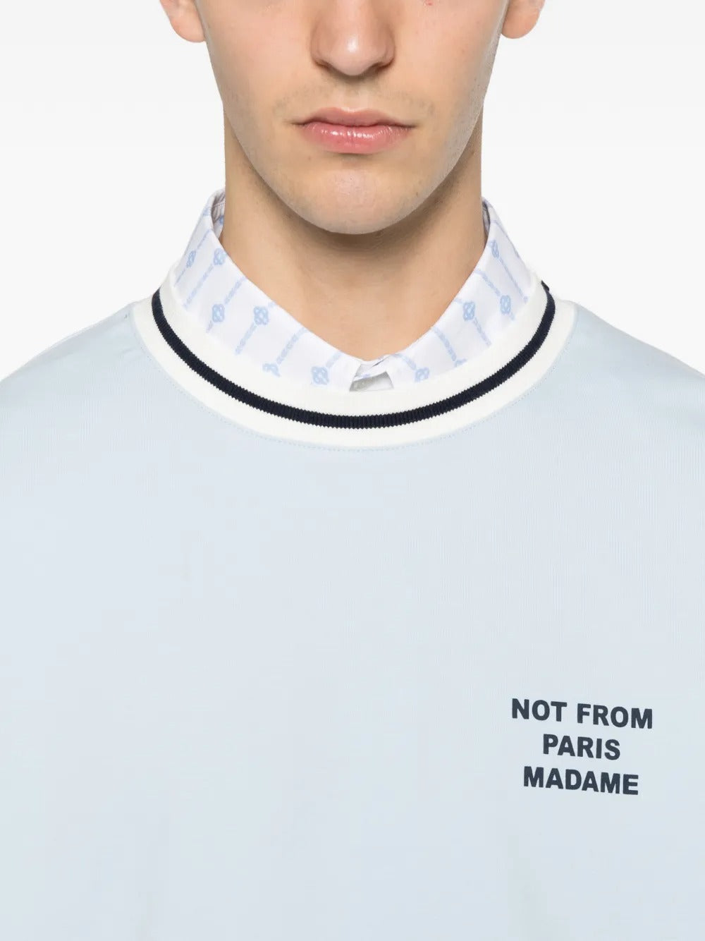 T-shirt slogan sport-DRÔLE DE MONSIEUR-Verso