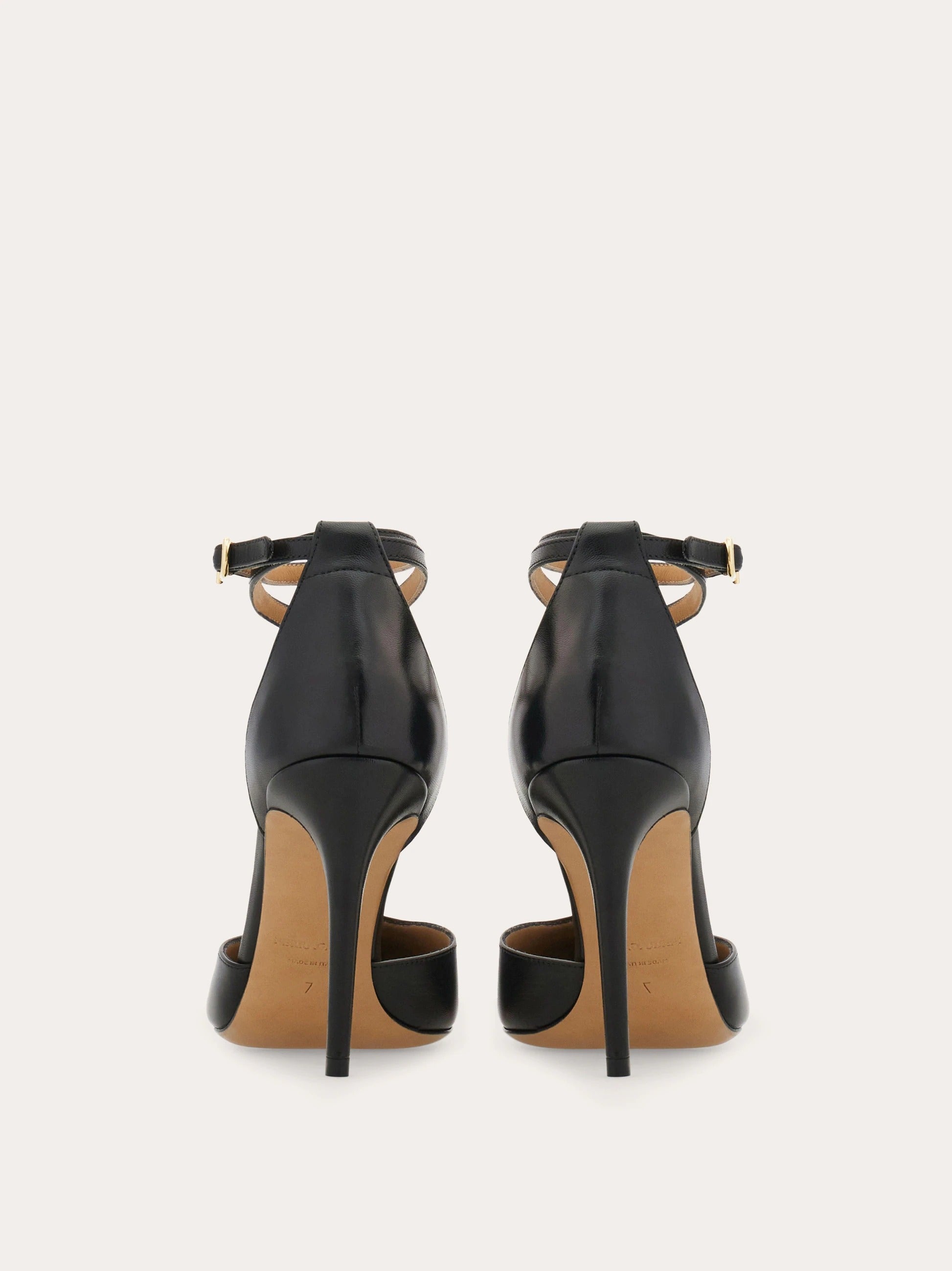 T-strap stiletto pump-FERRAGAMO-Verso
