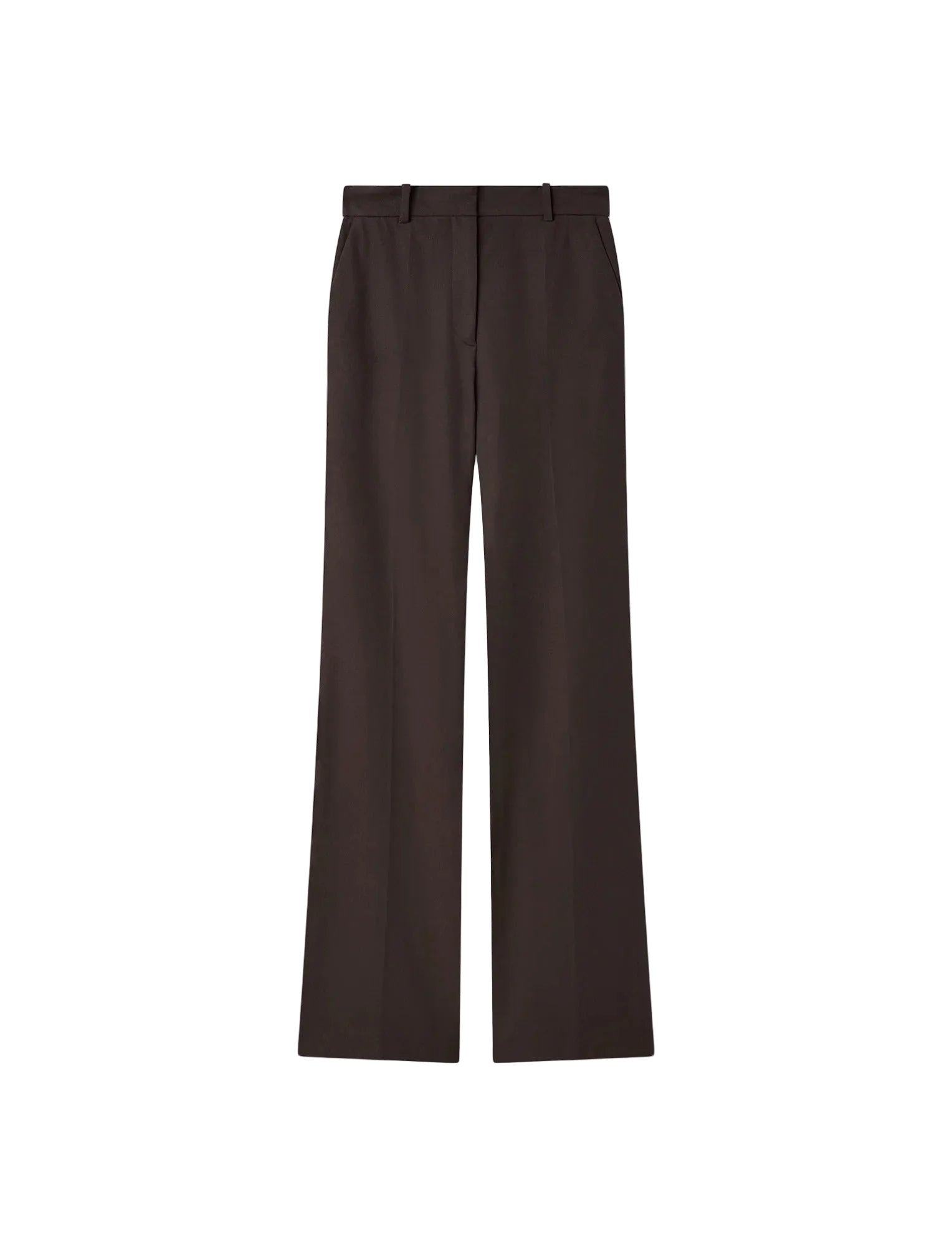 Tafira Gabardine Stretch Trousers-JOSEPH-Verso