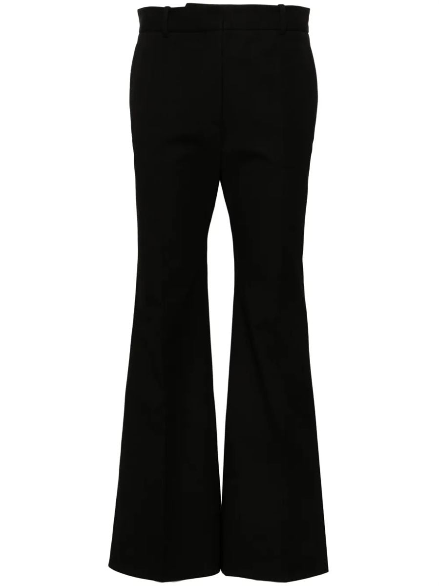 Tafira Mid-rise Flared Trousers-JOSEPH-Verso