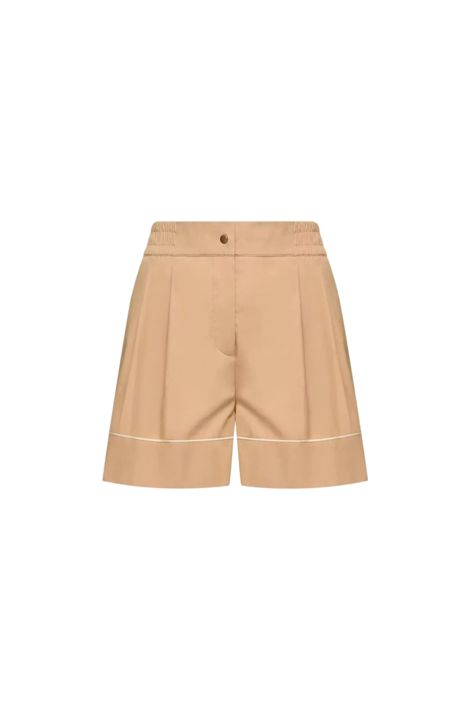 Tailored cotton blend shorts-MONCLER-312884-36-Verso