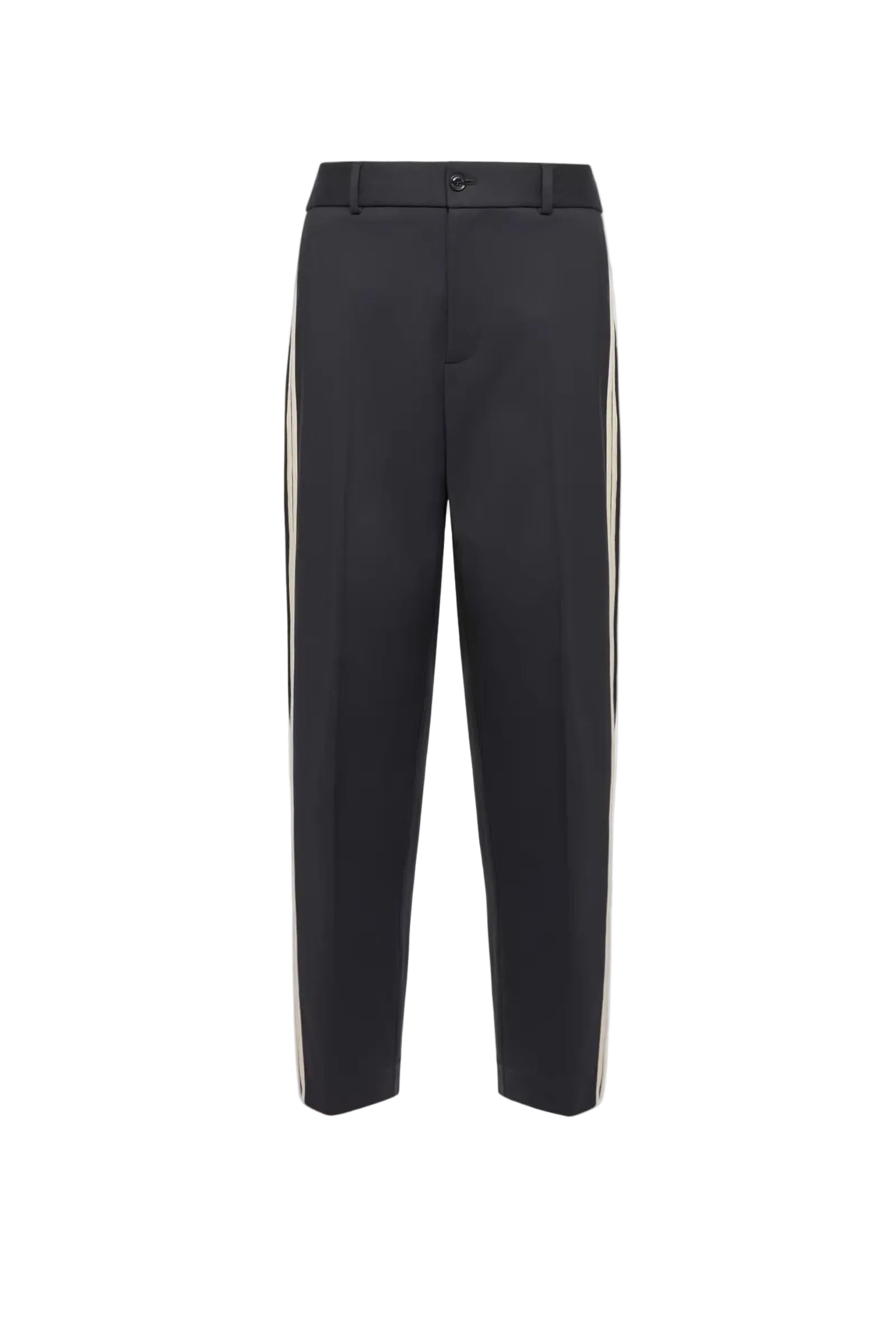 Tailored cotton blend trousers-MONCLER-312576-44-Verso