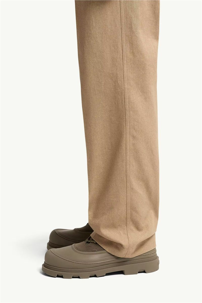 Tailored cotton trousers-MONCLER-Verso