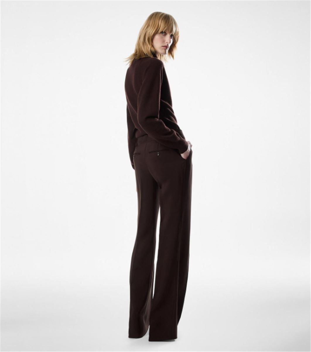 TAILORED DOUBLE PLEAT WIDE LEG PANTS-TOM FORD-Verso
