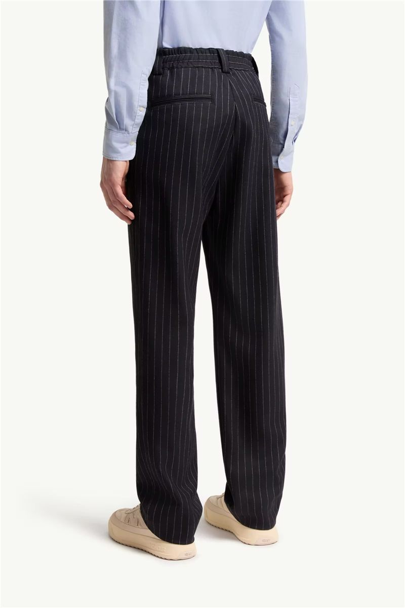 Tailored pinstripe trousers-MONCLER-Verso