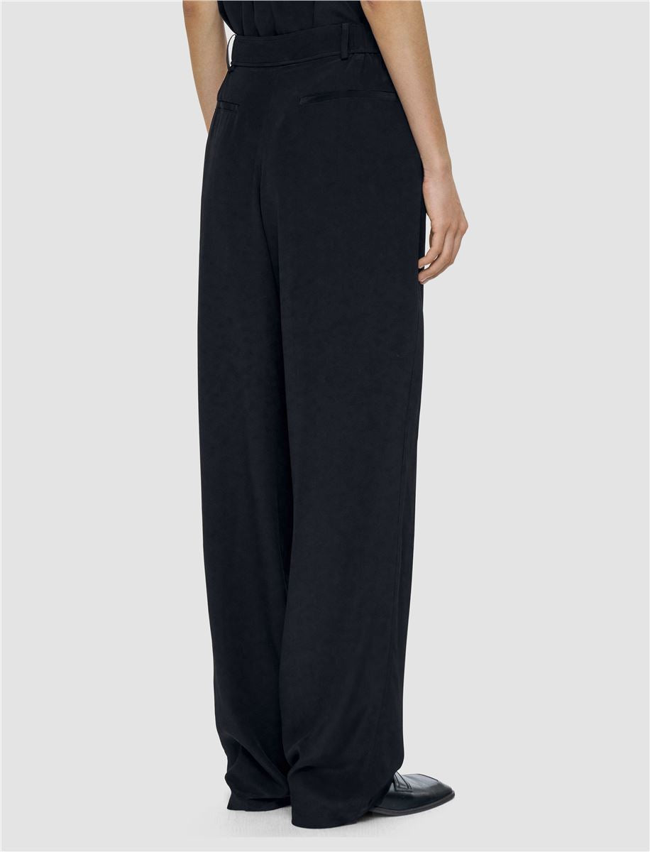 TARN CREPE DE SOIE SILK TROUSERS-JOSEPH-Verso