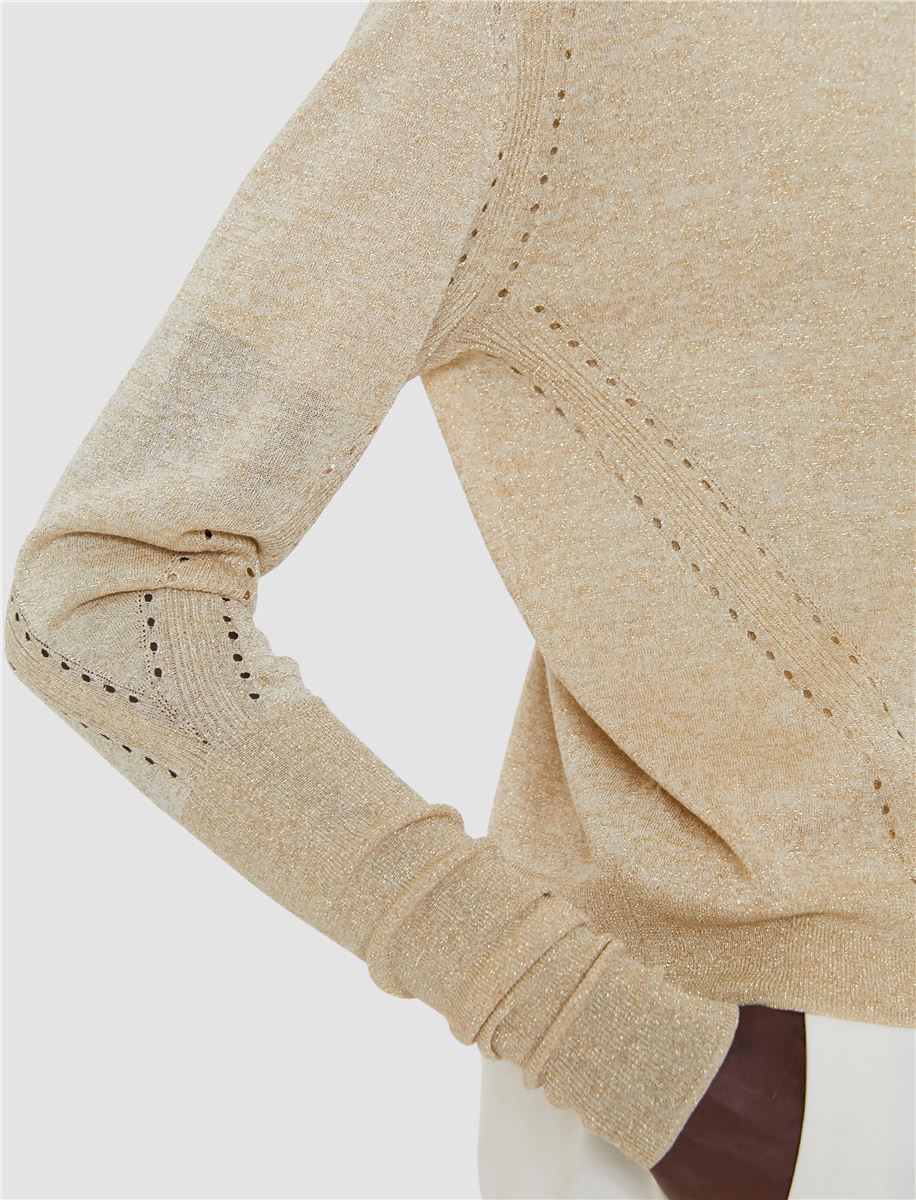 Tasse lurex knit cardigan-JOSEPH-Verso