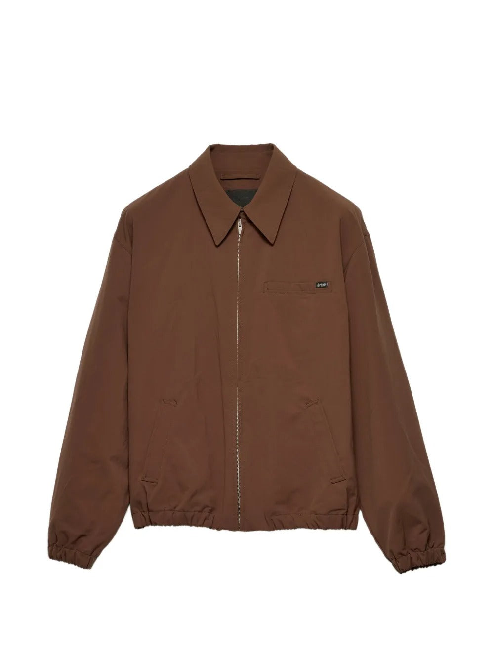 Technical fabric blouson jacket-PRADA-309849-48-Verso