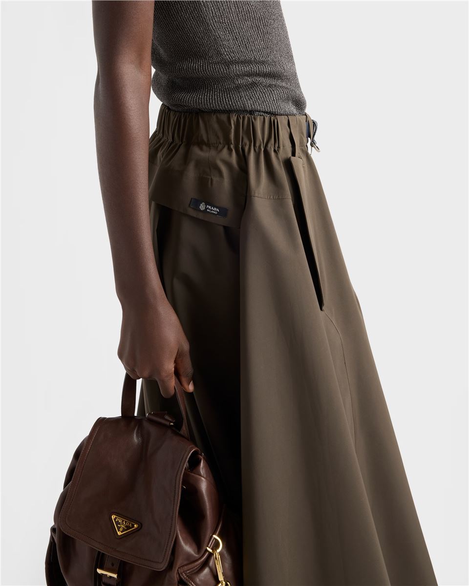 Technical fabric circle skirt-PRADA-Verso
