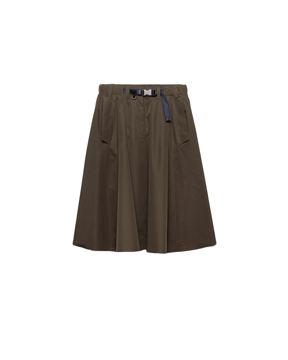 Technical fabric circle skirt-PRADA-Verso