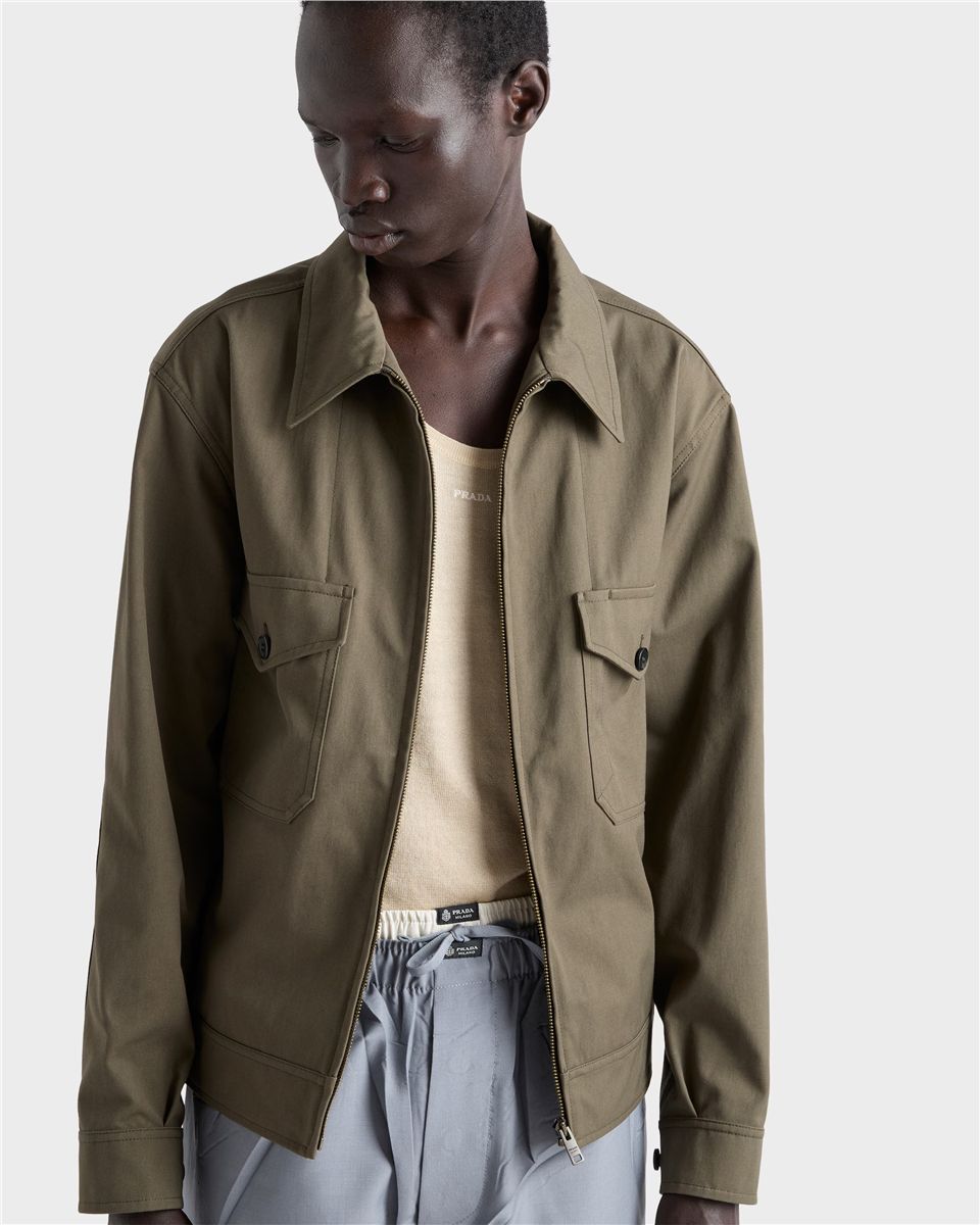 Technical fabric jacket-PRADA-Verso