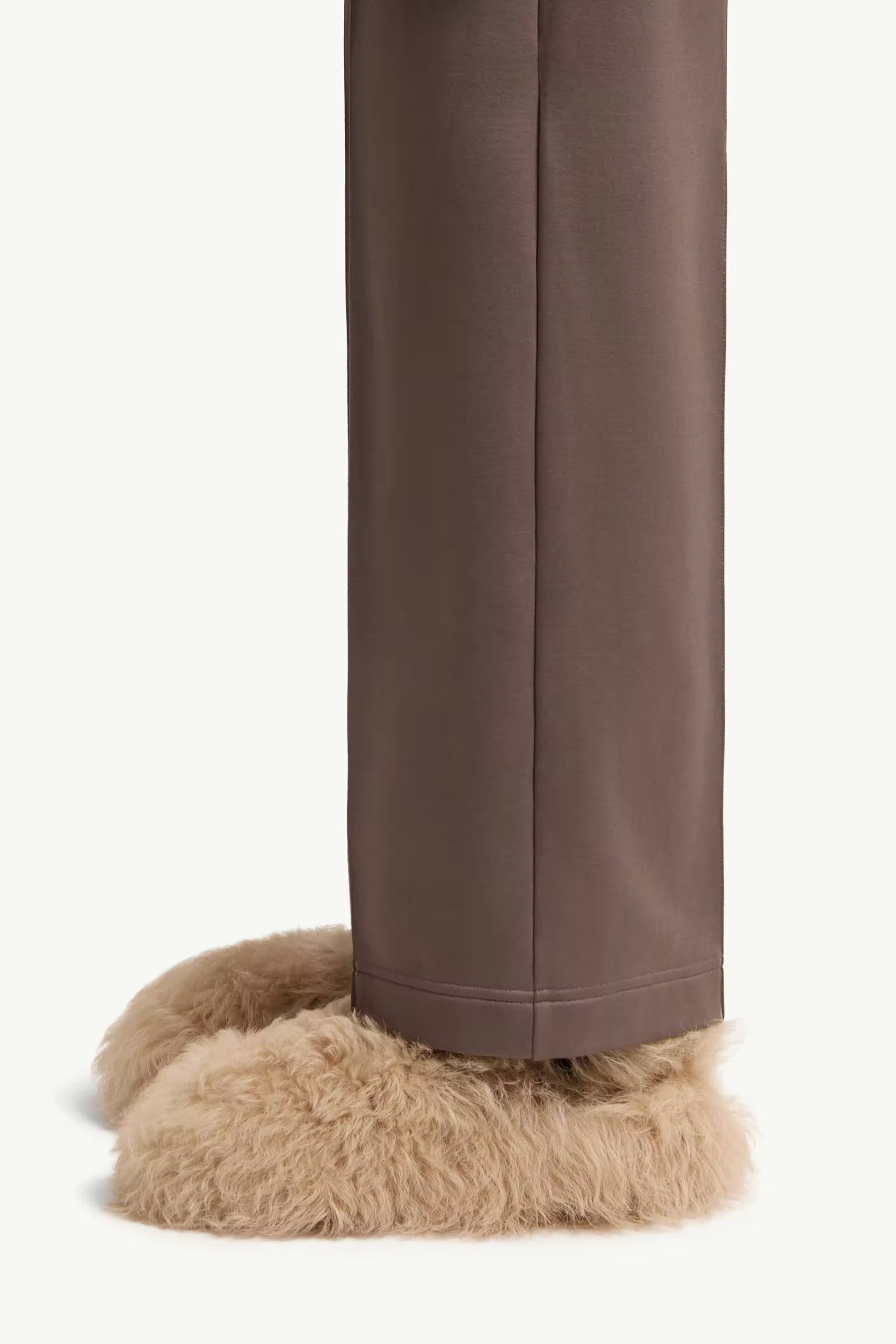 Technical fleece track pants-MONCLER-Verso