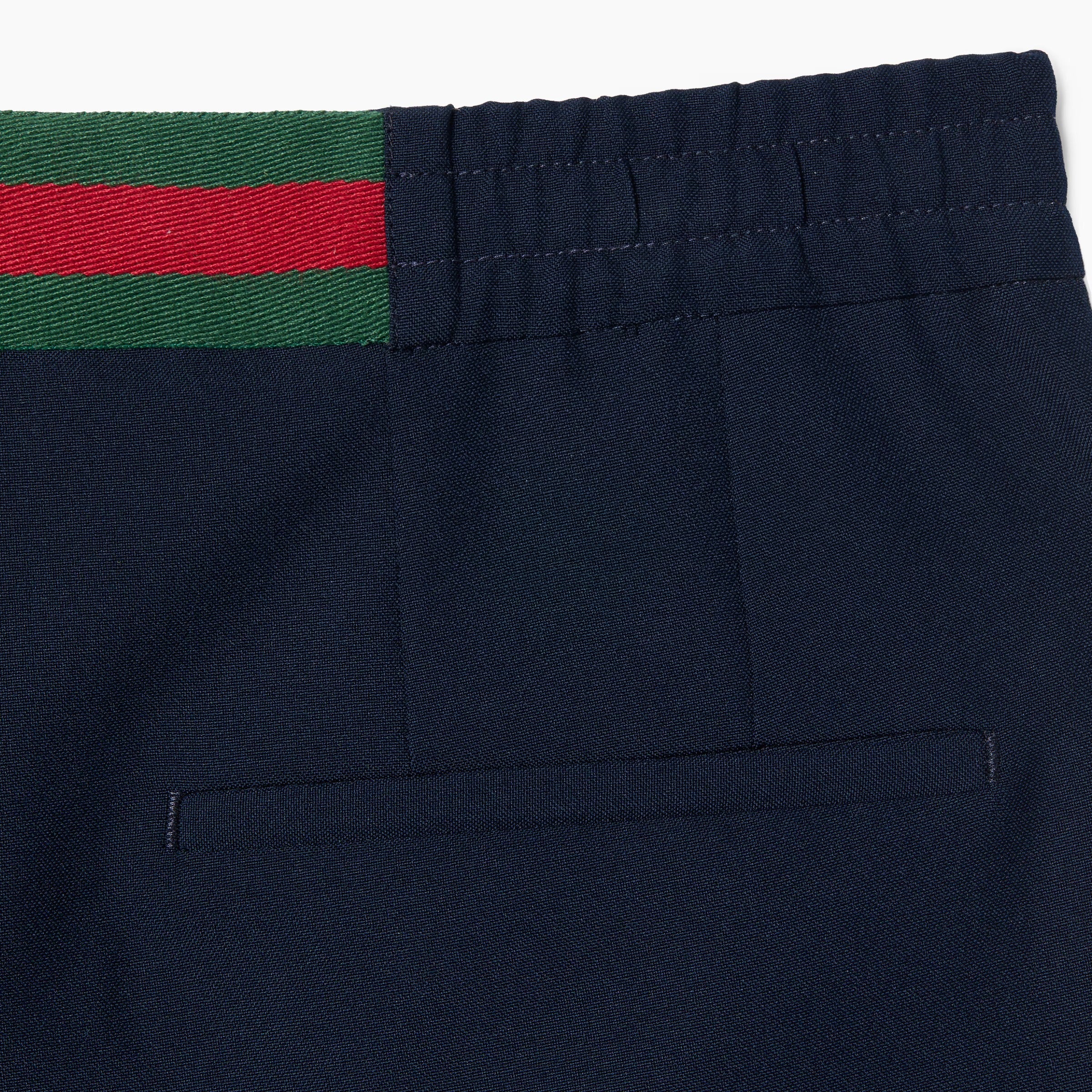 Technical panama sportswear trousers-GUCCI-Verso