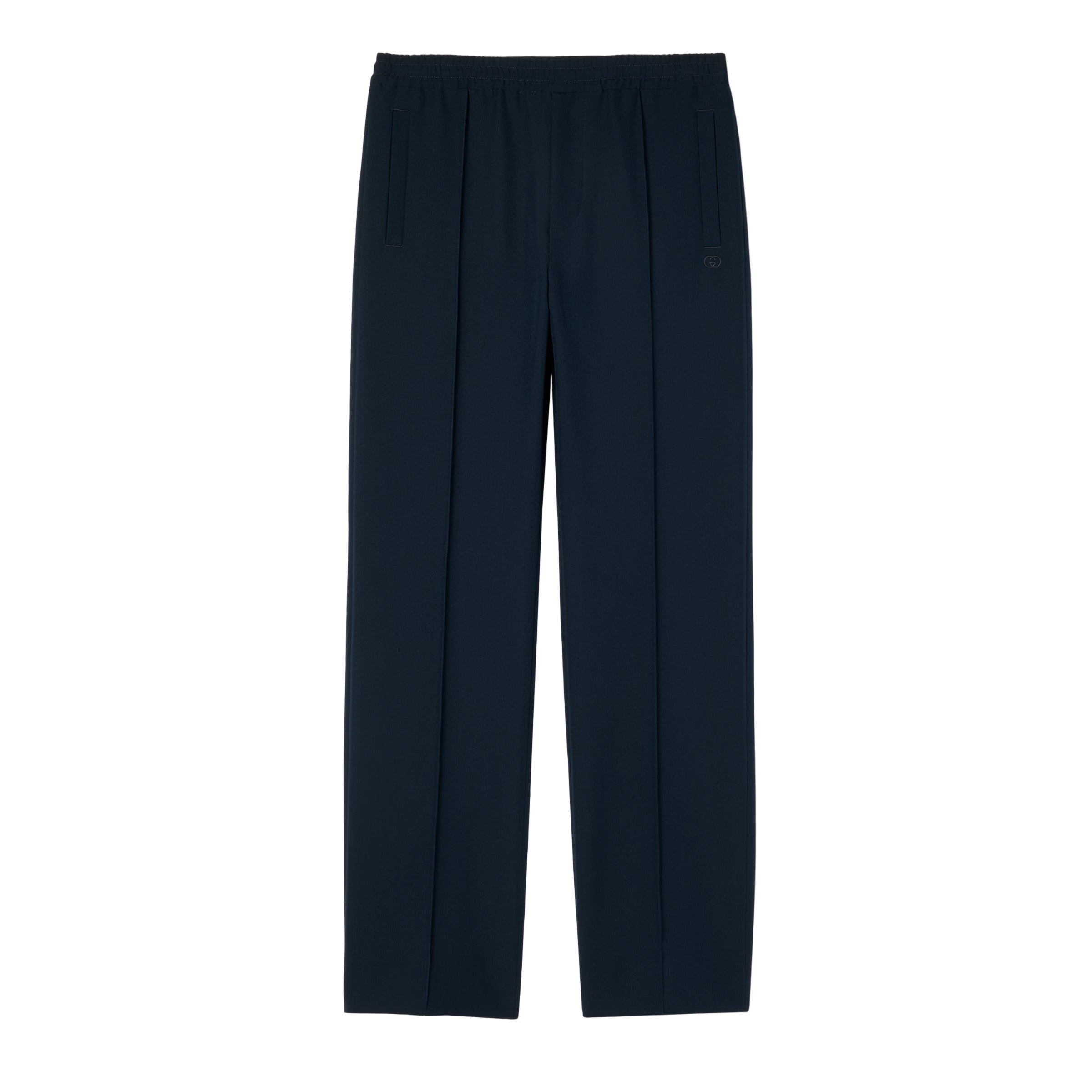 Technical panama sportswear trousers-GUCCI-Verso