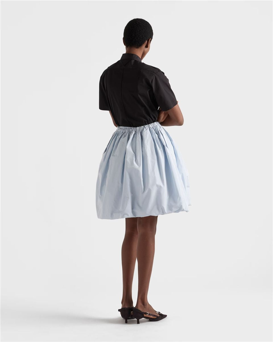 Technical taffeta skirt-PRADA-Verso